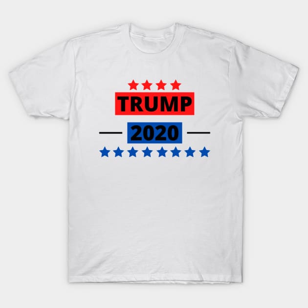 DONALD TRUMP AND PENCE PRESIDENT 2020 T-Shirt by Rebelion
